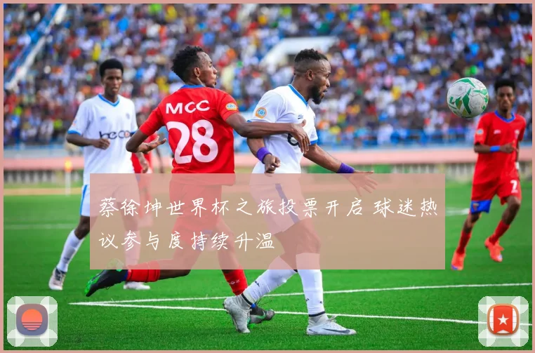 蔡徐坤世界杯之旅投票开启 球迷热议参与度持续升温